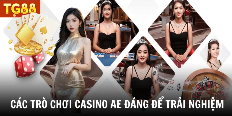 Cùng trải nghiệm Casino TG88