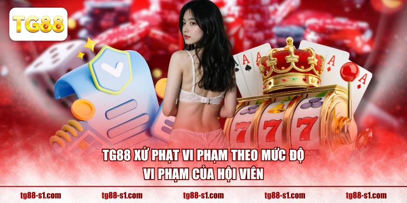 TG88 xử phạt vi phạm theo mức độ vi phạm của hội viên