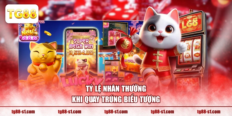 Tỷ lệ nhân thưởng khi quay trúng biểu tượng